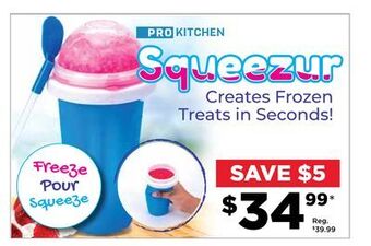Showcase Pro kitchen squeezur offer