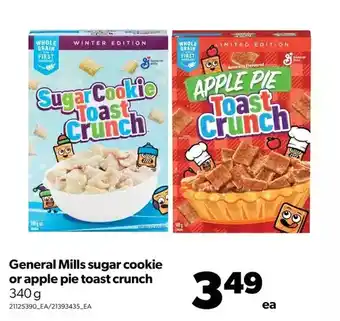 Real Canadian Superstore General mills sugar cookie or apple pie toast crunch offer
