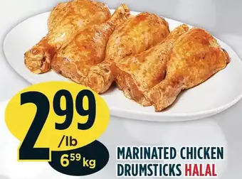 Marché Adonis Marinated chicken drumsticks offer