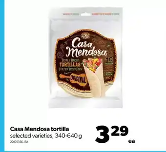 Real Canadian Superstore Casa mendosa tortilla offer