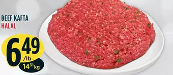 Marché Adonis Beef kafta offer