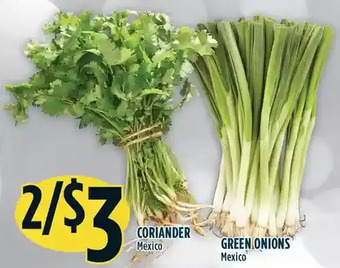Marché Adonis Coriander | green onions offer