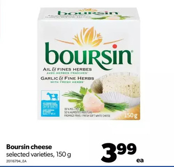 Real Canadian Superstore Boursin cheese offer
