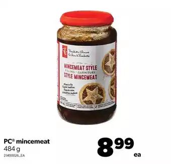 Real Canadian Superstore Pc mincemeat offer