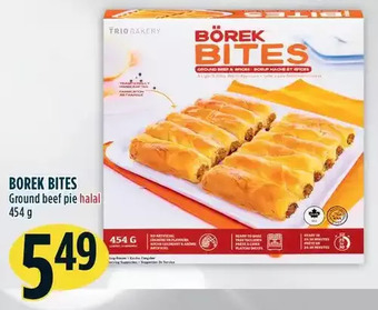 Marché Adonis Borek bites ground beef pie offer