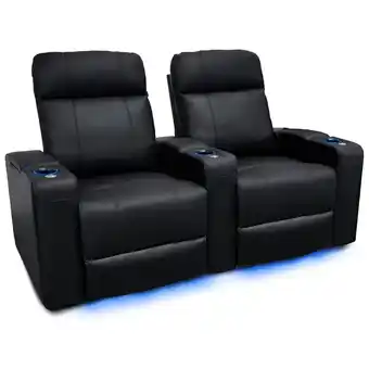 Best Buy Valencia piacenza home theater seating | premium top grain nappa 9000 leather, power recliner, power headrest, led lighting ( offer