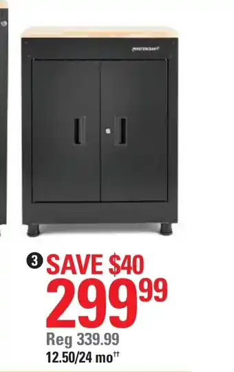 Canadian Tire 2-Door base cabinet, 28" offer