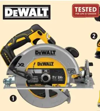 Canadian Tire 20V Max brushless 7 1/4 circular saw offer