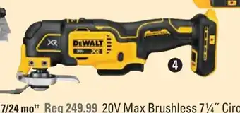 Canadian Tire 20V Max li-lon XR brushless oscillating multi-tool offer