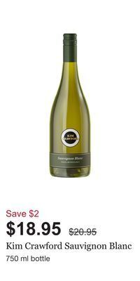 LCBO Kim crawford sauvignon blanc offer