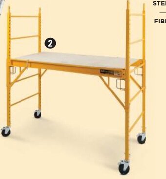Canadian Tire Metaltech 6" multi-use work scaffold offer