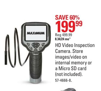 Canadian Tire HD video inspection camera offer