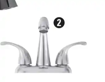 Canadian Tire 2-Handle lavatory faucet. chrome finish offer