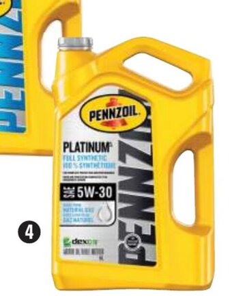 Canadian Tire Synthetic motor oil offer