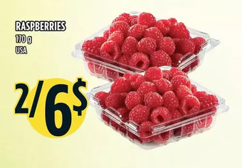 Marché Adonis Raspberries offer