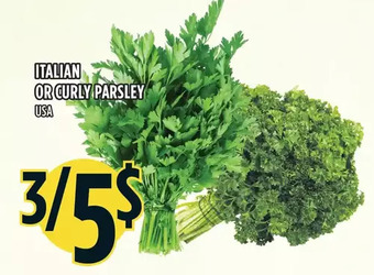 Marché Adonis Italian or curly parsley offer