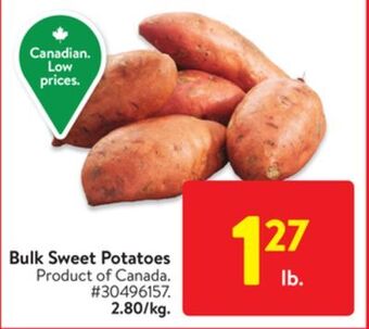 Walmart Bulk sweet potatoes offer