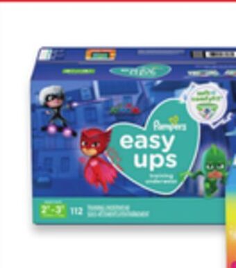 Walmart Pampers giant easy ups training pants offer