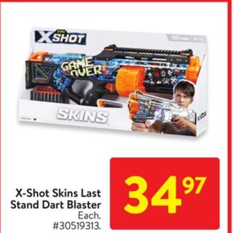 Walmart X-shot skins last stand dart blaster offer