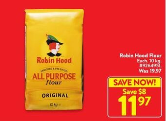 Walmart Robin hood flour offer
