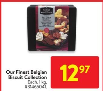 Walmart Our finest belgian biscuit collection offer