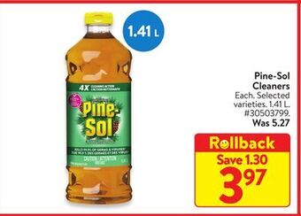 Walmart Pine-sol cleaners offer