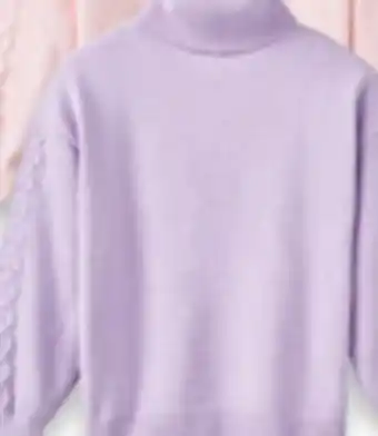 Walmart Ladies' penmans cabled chenille sweater offer