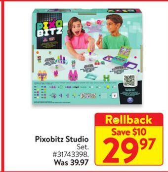 Walmart Pixobitz studio offer