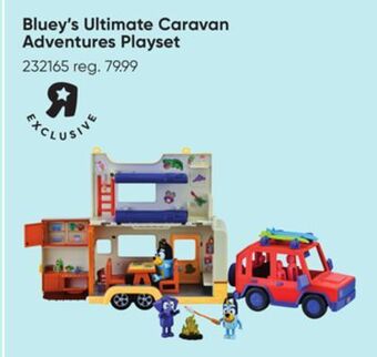 Toys R us Bluey's ultimate caravan adventures playset offer