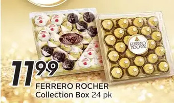 Sobeys Ferrero rocher collection box offer