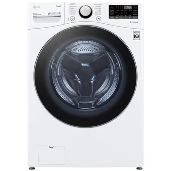 Home Depot Lg 5.2 cu. ft. front load steam washer offer