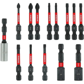 Diablo screwdriving impact driver drill bit kit/set