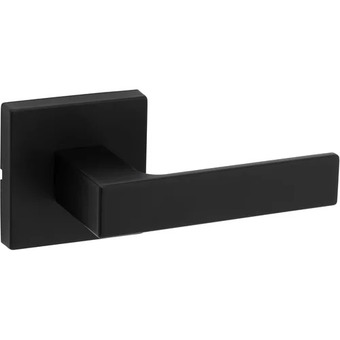 Home Depot Weiser singapore passage lever in matte black offer
