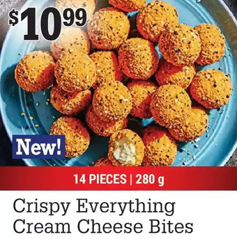 M & M Food Market Crispy everything cream cheese bites offer
