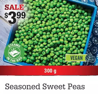 M & M Food Market Seasoned sweet peas offer