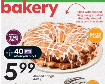 Sobeys Almond kringle offer