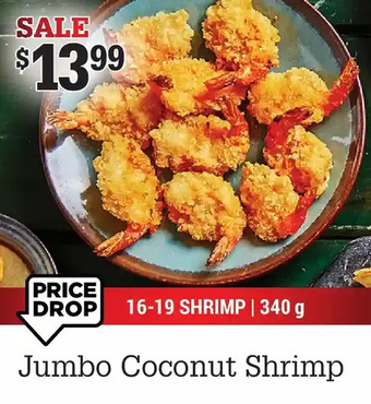 M & M Food Market Jumbo coconut shrimp offer