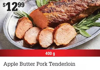 M & M Food Market Apple butter pork tenderloin offer