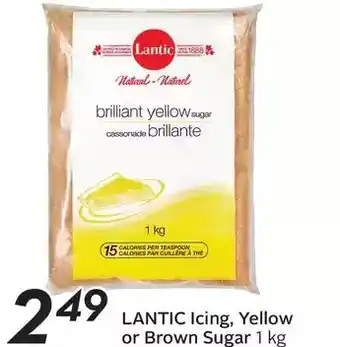 Sobeys Lantic sugar, yellow, brown or icing sugar offer