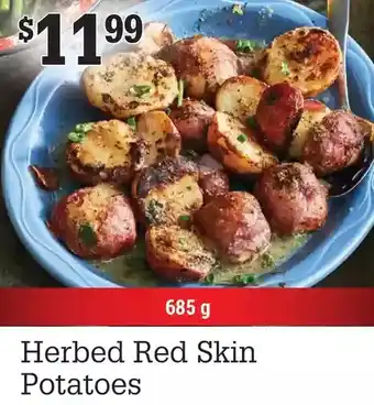 M & M Food Market Herbed red skin potatœs offer