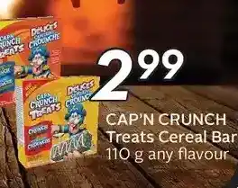 Sobeys Cap'n crunch treats cereal bar offer