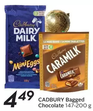 Sobeys Cadbury bagged chocolate offer