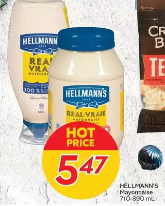 Sobeys Hellmann's mayonnaise offer