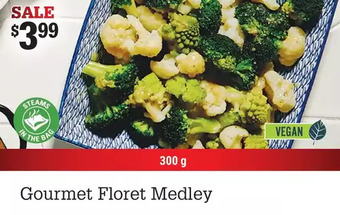M & M Food Market Gourmet floret medley offer