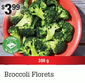 M & M Food Market Broccoli florets offer