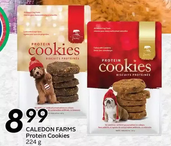 Sobeys Caledon farms protein cookies offer