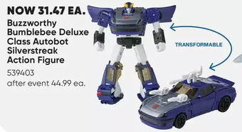 Toys R us Transformers toys generations legacy buzzworthy bumblebee deluxe class autobot silverstreak action figure offer