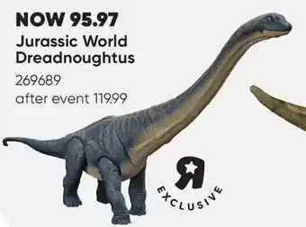 Toys R us Jurassic world dreadnoughtus - r exclusive offer