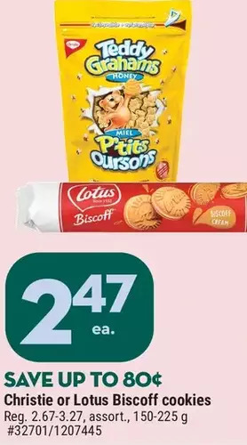 Giant Tiger Christie cookies offer