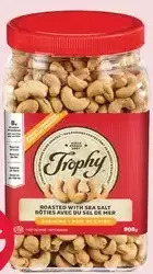 Giant Tiger Trophy cashews offer